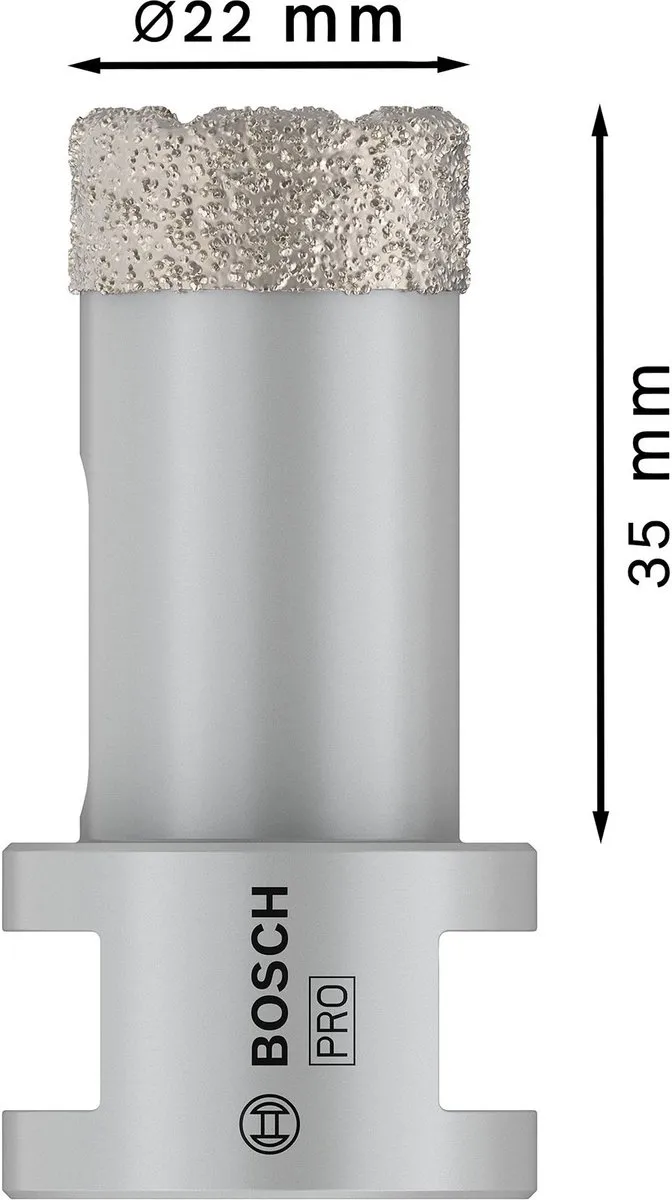 Bosch Professional DRYSPEED Diamantboor M14 22mm - Hout