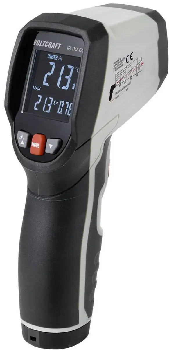 Voltcraft IR 110-6C Infrarood-precisiethermometer
