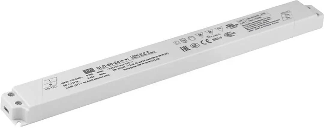 Mean Well SLD-80-12 LED-driver 79.2W 12V
