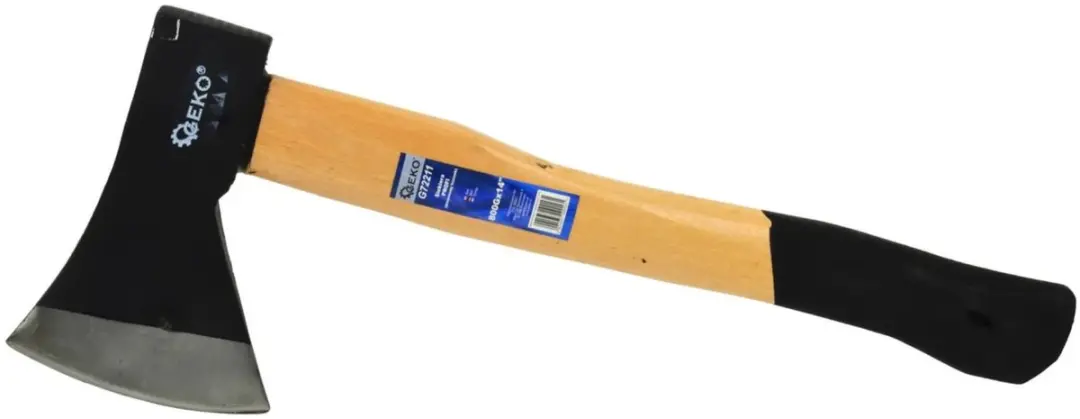 GEKO Bijl met houten handvat