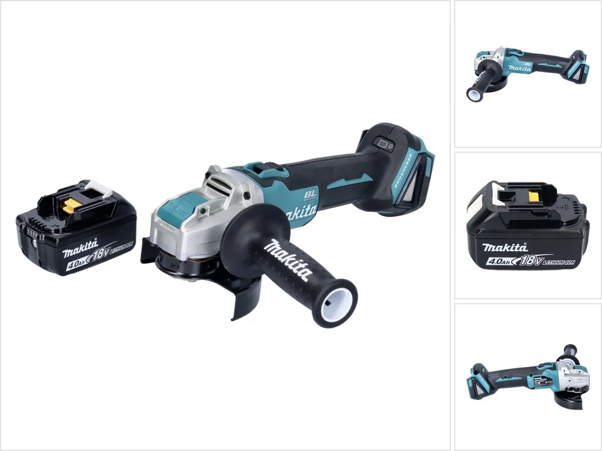 Makita DGA 521 Haakse Slijper 18V 125mm X-LOCK