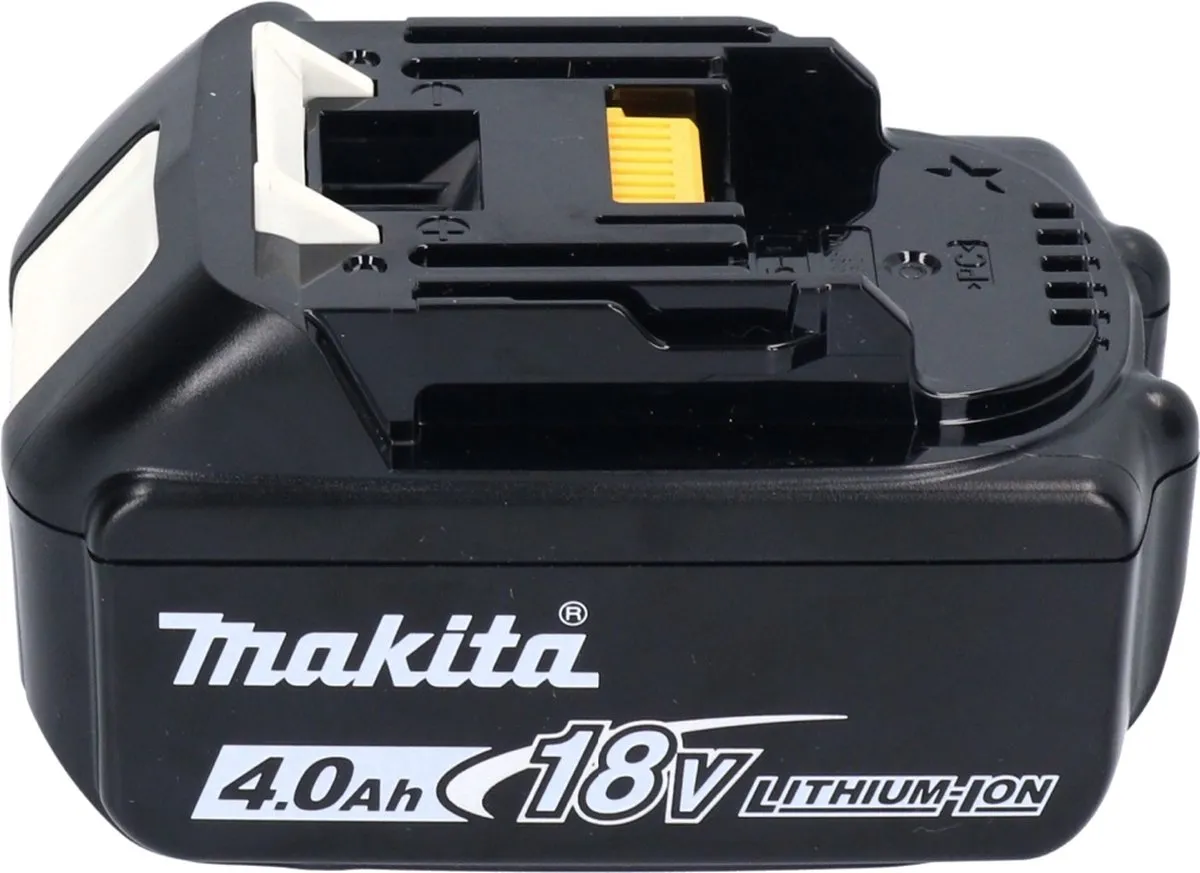 Makita DGA 521 Haakse Slijper 18V 125mm X-LOCK - 1x Accu 4.0Ah