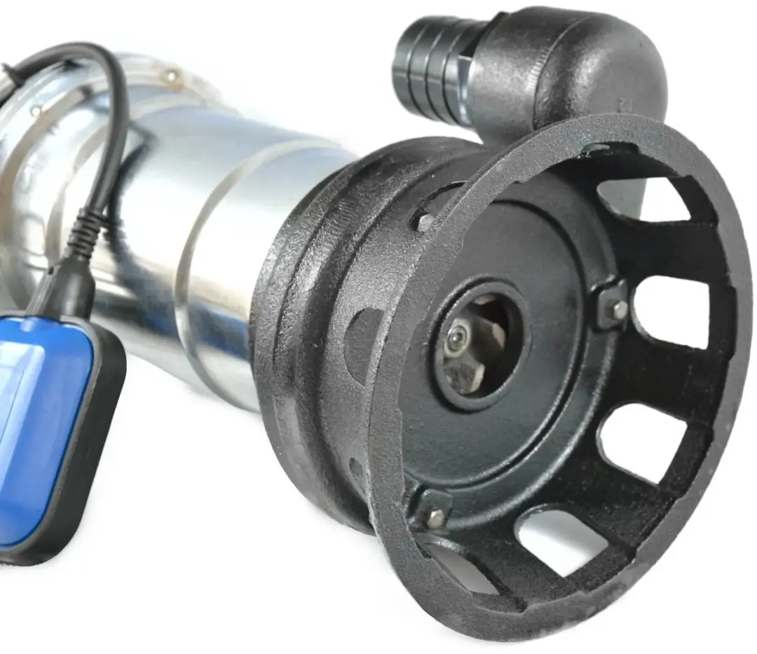 GEKO Waterpomp - 550W - Nikkelen Behuizing - Max. 8m Heffing - 17.000 l/u Capaciteit - afbeelding 2 van 6