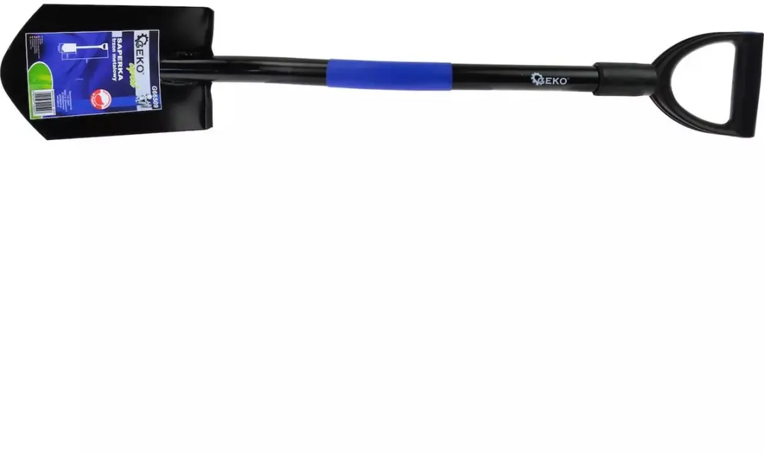 GEKO Stalen Schop met D-greep - 80cm - Zwart - afbeelding 4 van 4