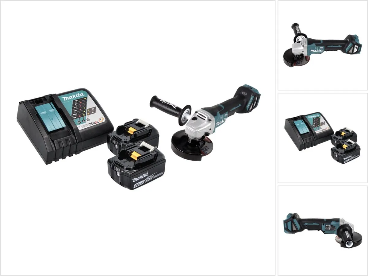 Makita DGA 517 RM Haakse Slijper 18V 125mm