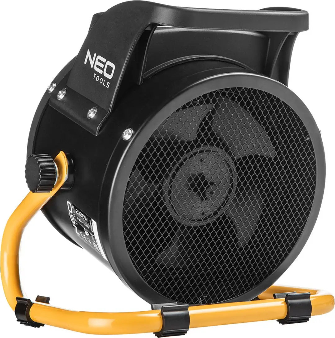 Neo Tools 90-062 PTC Keramische Kachel - 2kW - Zwart - afbeelding 4 van 4
