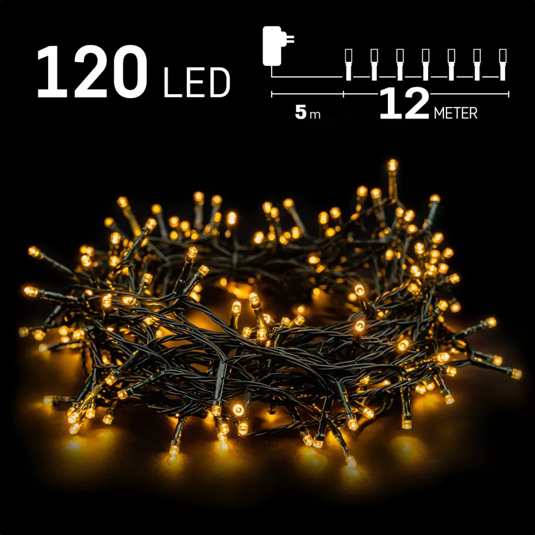 Kerstverlichting buiten