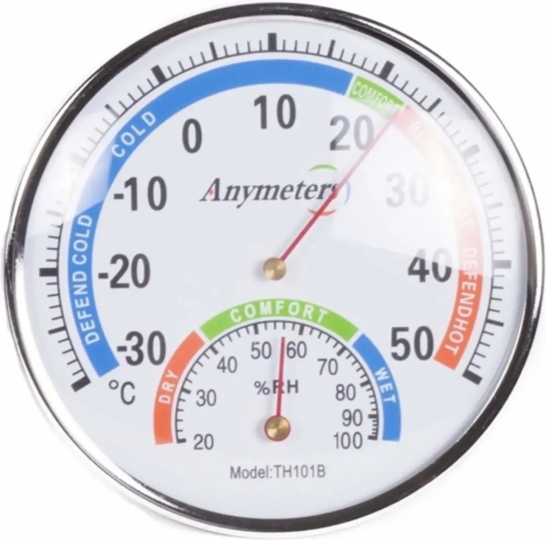 Benson Analoge wandthermometer en hygrometer