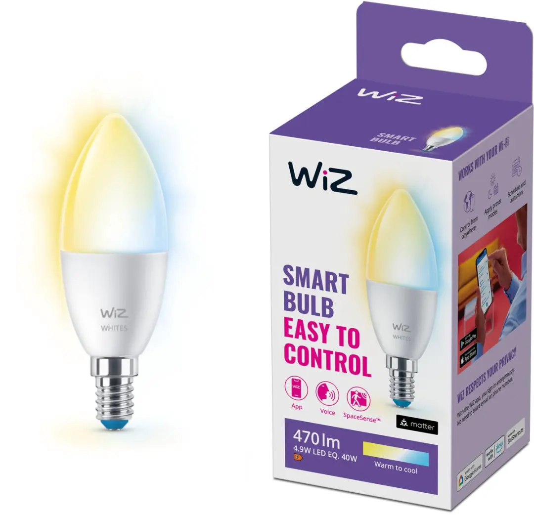 WiZ Slimme Kaarslamp E14 LED