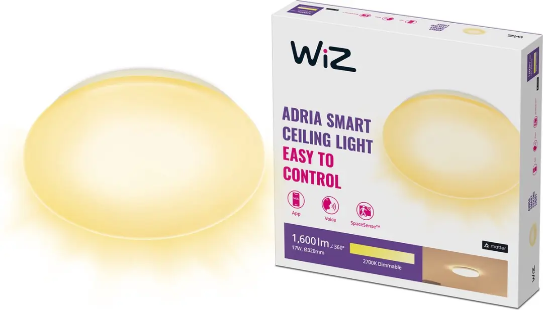 WiZ Adria Plafondlamp