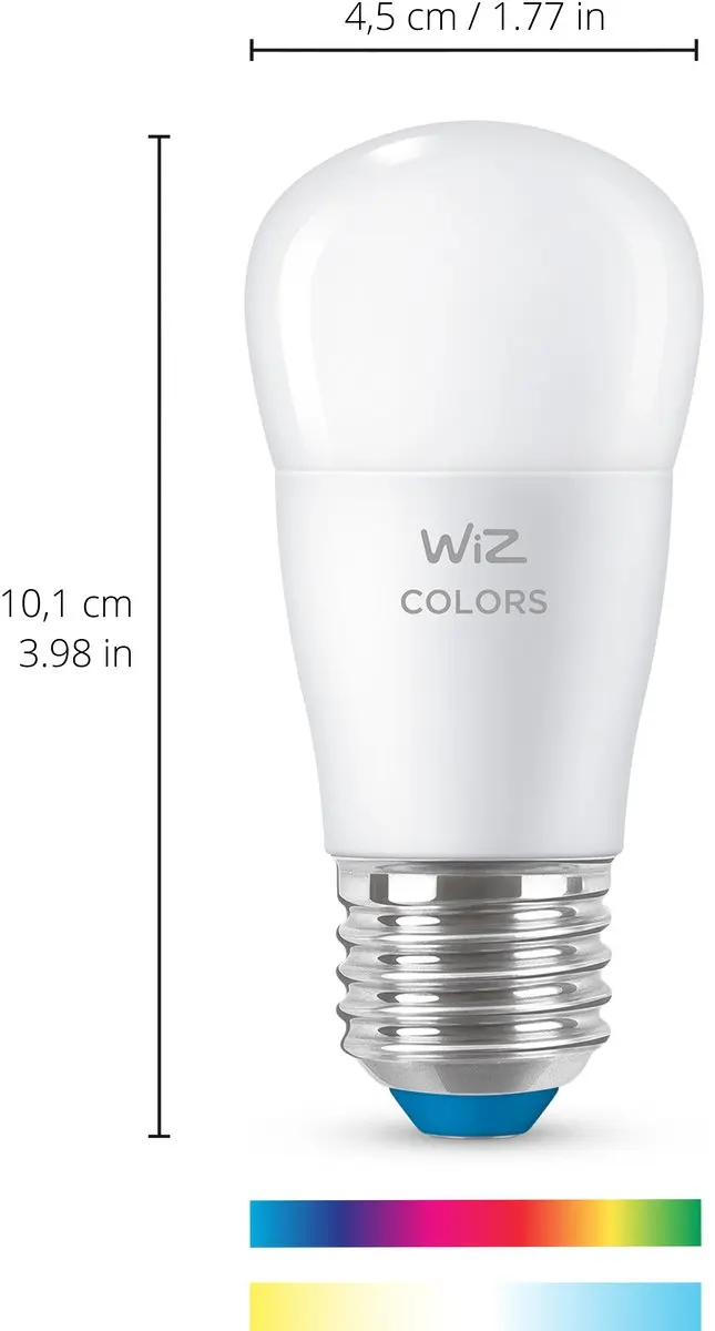 WiZ LED-lamp E27 RGBW - 4,9W - Mat - afbeelding 3 van 6