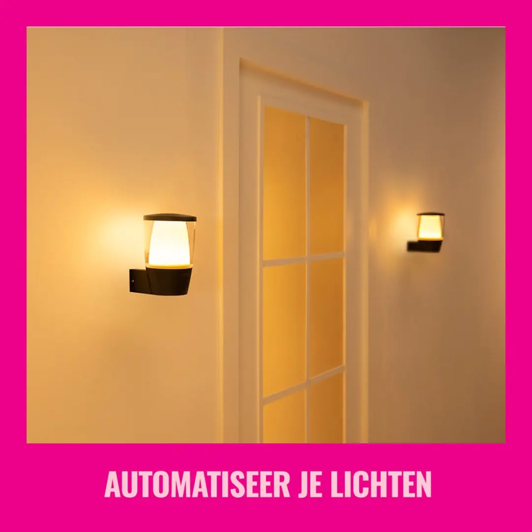 WiZ Elpas Buitenwandlamp - RGBW - Antraciet - afbeelding 6 van 6
