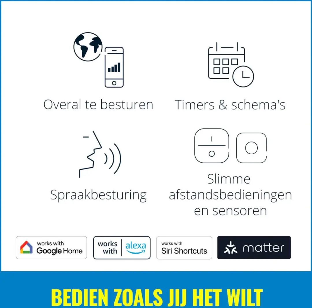 WiZ Elpas Tuinpaal Uitbreidingsset 12V - 4.8W - Zwart - afbeelding 4 van 6