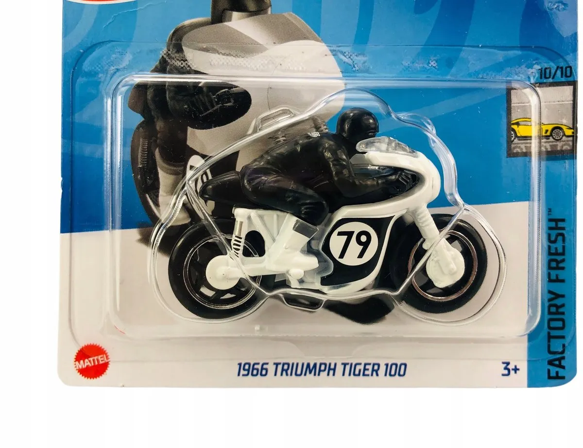 Hot Wheels 1966 Triumph Tiger 100 Motor HRY62