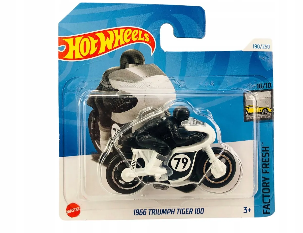Hot Wheels 1966 Triumph Tiger 100 Motor HRY62