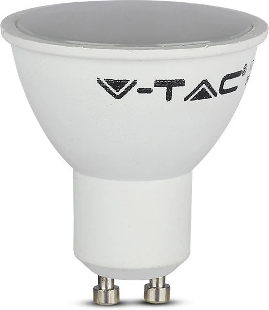 V-TAC GU10 LED Spot 4,5W 4000K - 10 Stuk - afbeelding 3 van 6