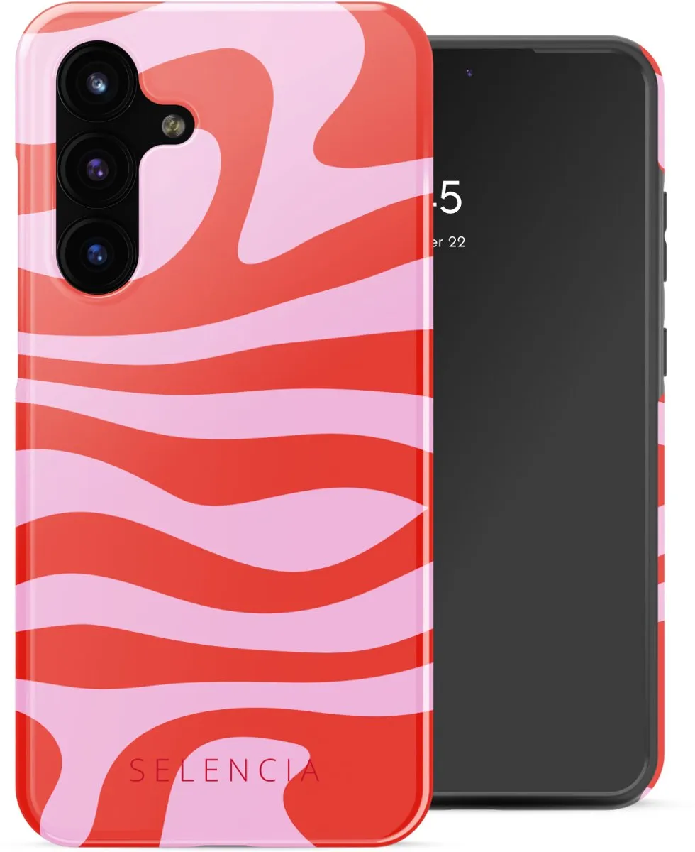 Selencia Hoesje Samsung Galaxy S25 FE Dream Swirl Pink