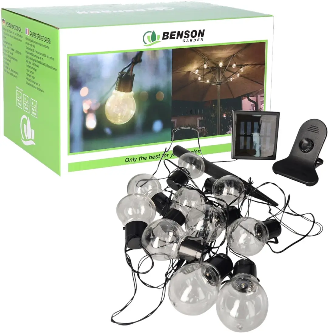 Benson Solar LED lichtslinger