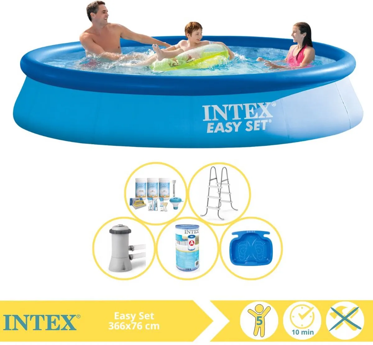 Intex Easy Set Zwembad 366x76cm