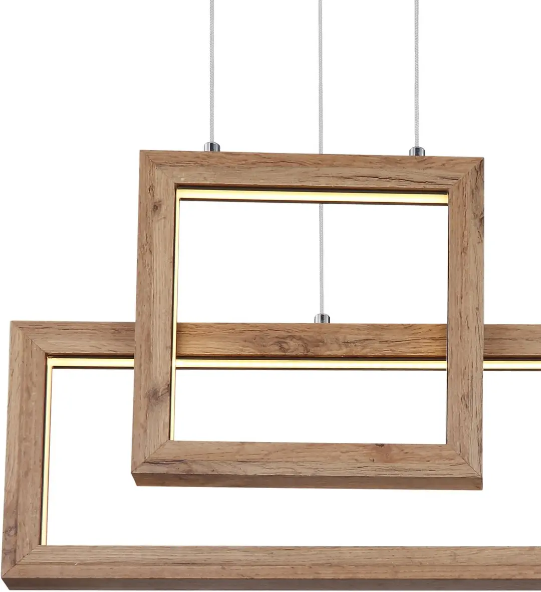 Globo Mandera Hanglamp 67287H1 - 40W - Zwart/Bruin - afbeelding 4 van 6