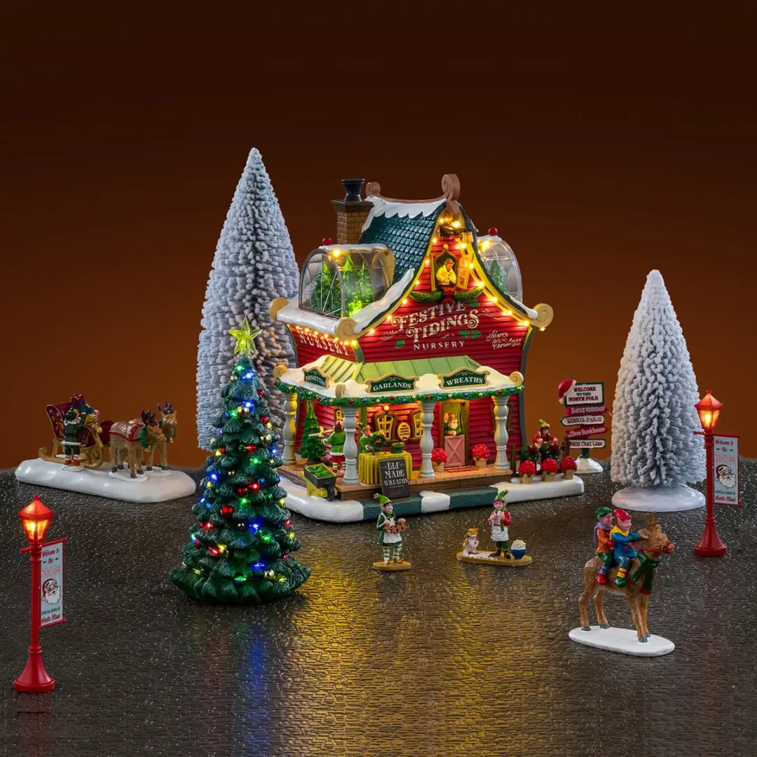 Lemax Festive Tidings Nursery Set