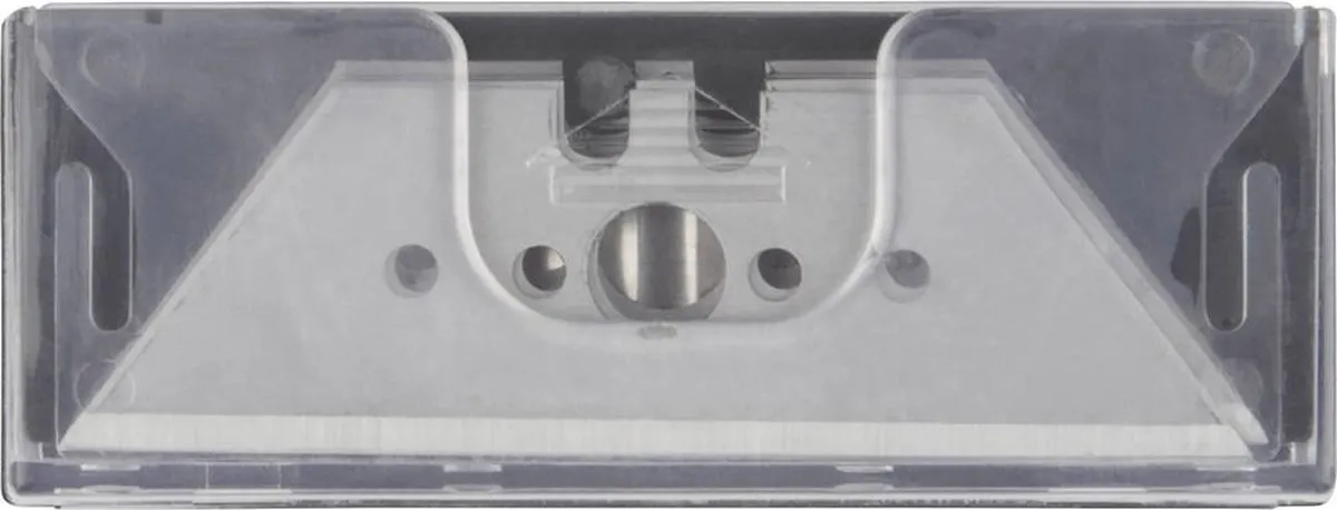 Wolfcraft Trapeziummessen 0,65x61mm - 10 Stuks - Metaal
