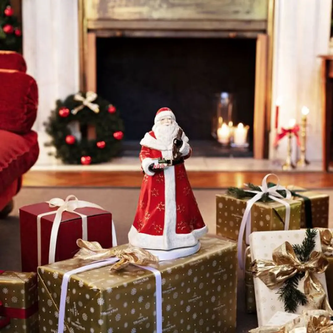 Villeroy & Boch Christmas Toy's Memory Kerstman - Rood - afbeelding 2 van 3
