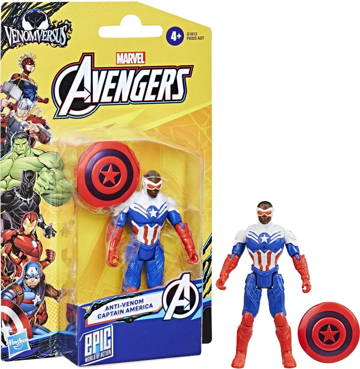 Marvel Avengers VenomVersus Captain America Actiefiguur G18135X0