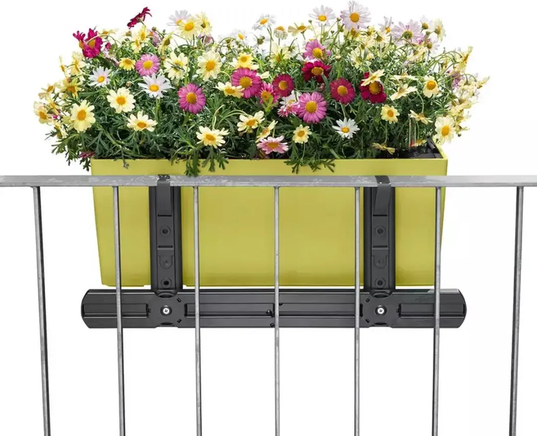 Lechuza Balconera Color 80 Plantenbak - Lichtgrijs - 12 l - afbeelding 2 van 6