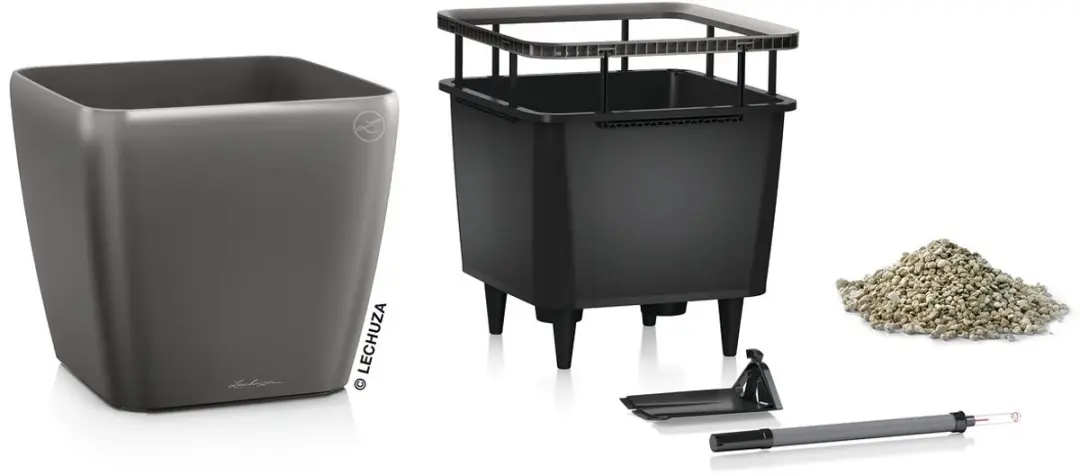 Lechuza Quadro Premium LS 35 Plantenbak - 17L - afbeelding 2 van 6
