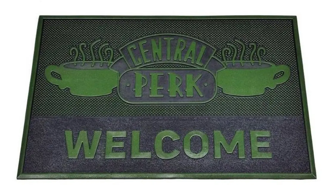 Pyramid Friends Central Perk Deurmat - 40x60cm - Groen - afbeelding 3 van 3