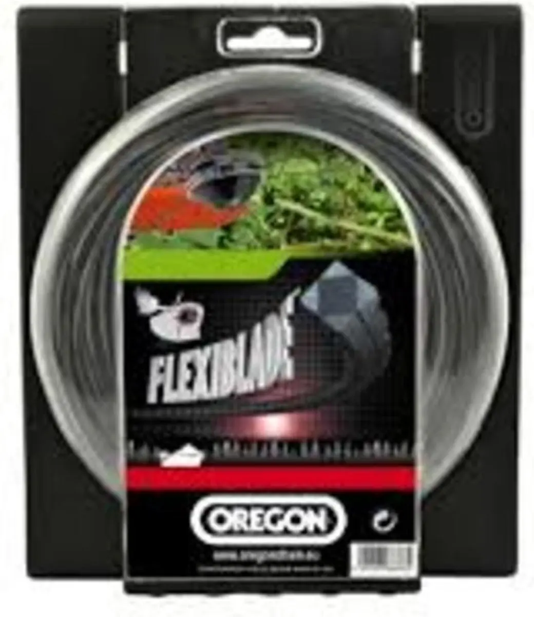 Oregon Flexiblade 111081E Maaidraad 2,65mm - Grijs - afbeelding 4 van 4