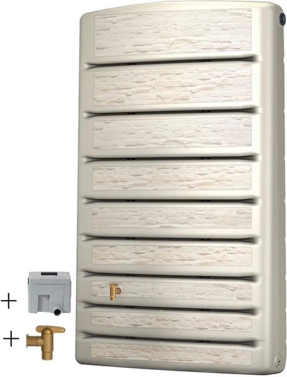 Graf regenton Extra Slim 400 L Beige- met kraantje