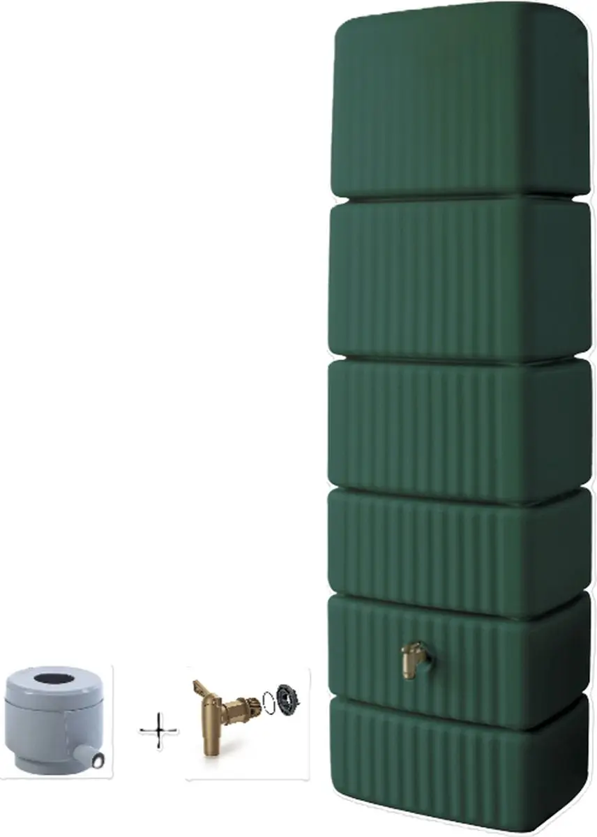 Graf regenton Slim 350 L groen