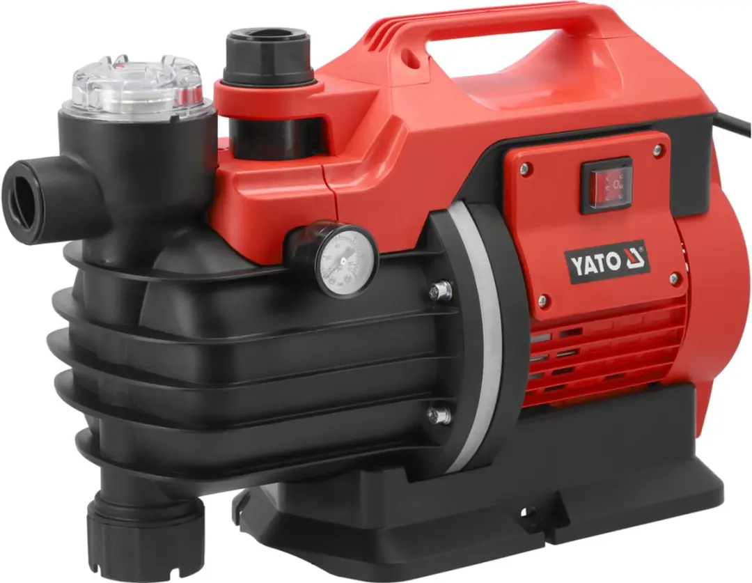 YATO 1300 Watt Elektrische Tuinpomp (5.000 liter per uur) Ingebouwd Filter