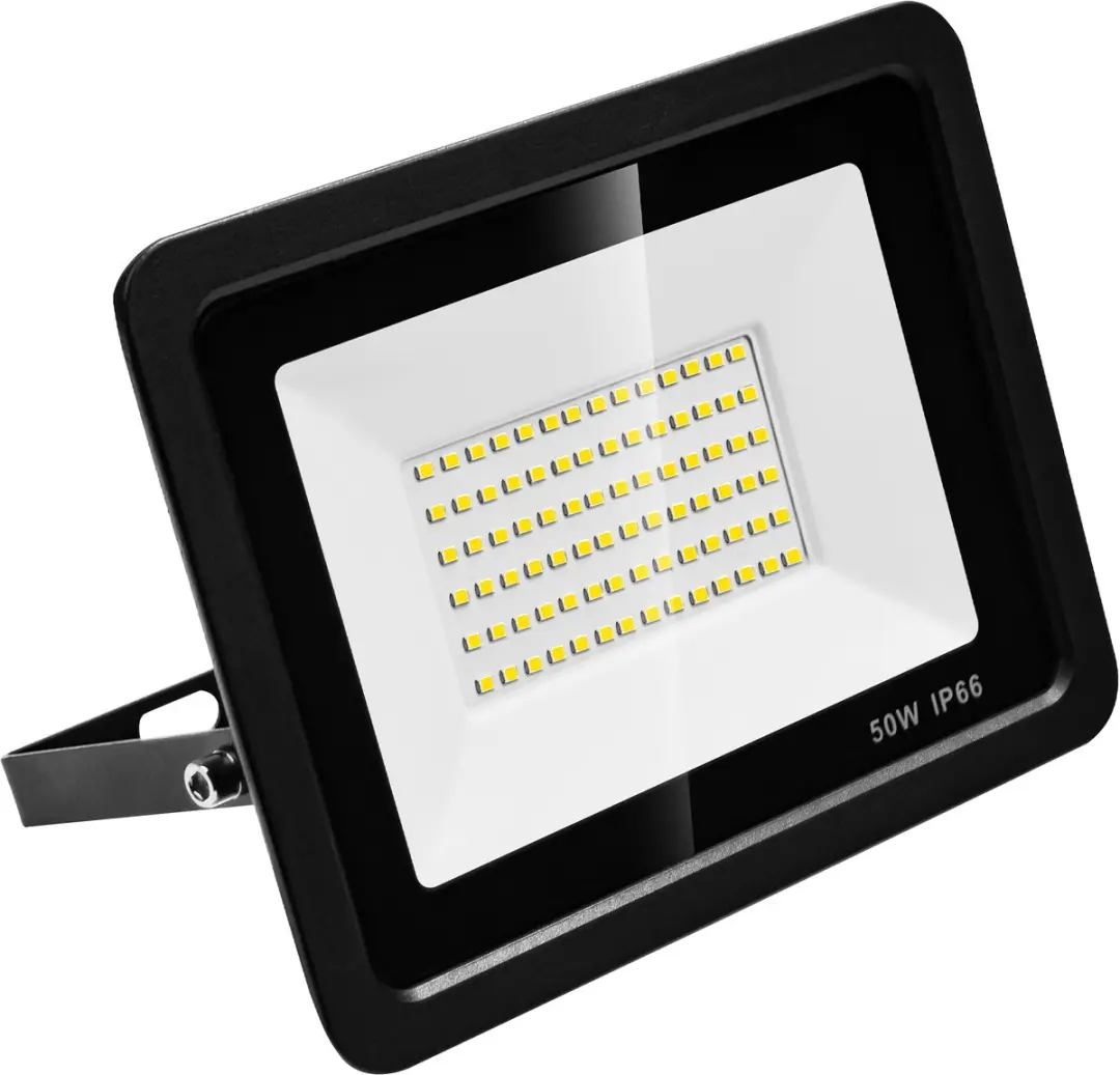 LED Breedstraler 2 stuks 50W 3000K Warm wit IP66 5000 lumen Kantelbaar