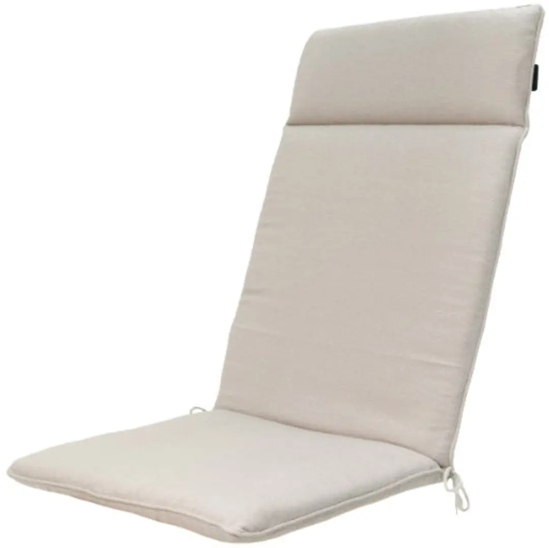 Kussen hoog universeel ca. 120x50 cm Napels taupe water repellent c...