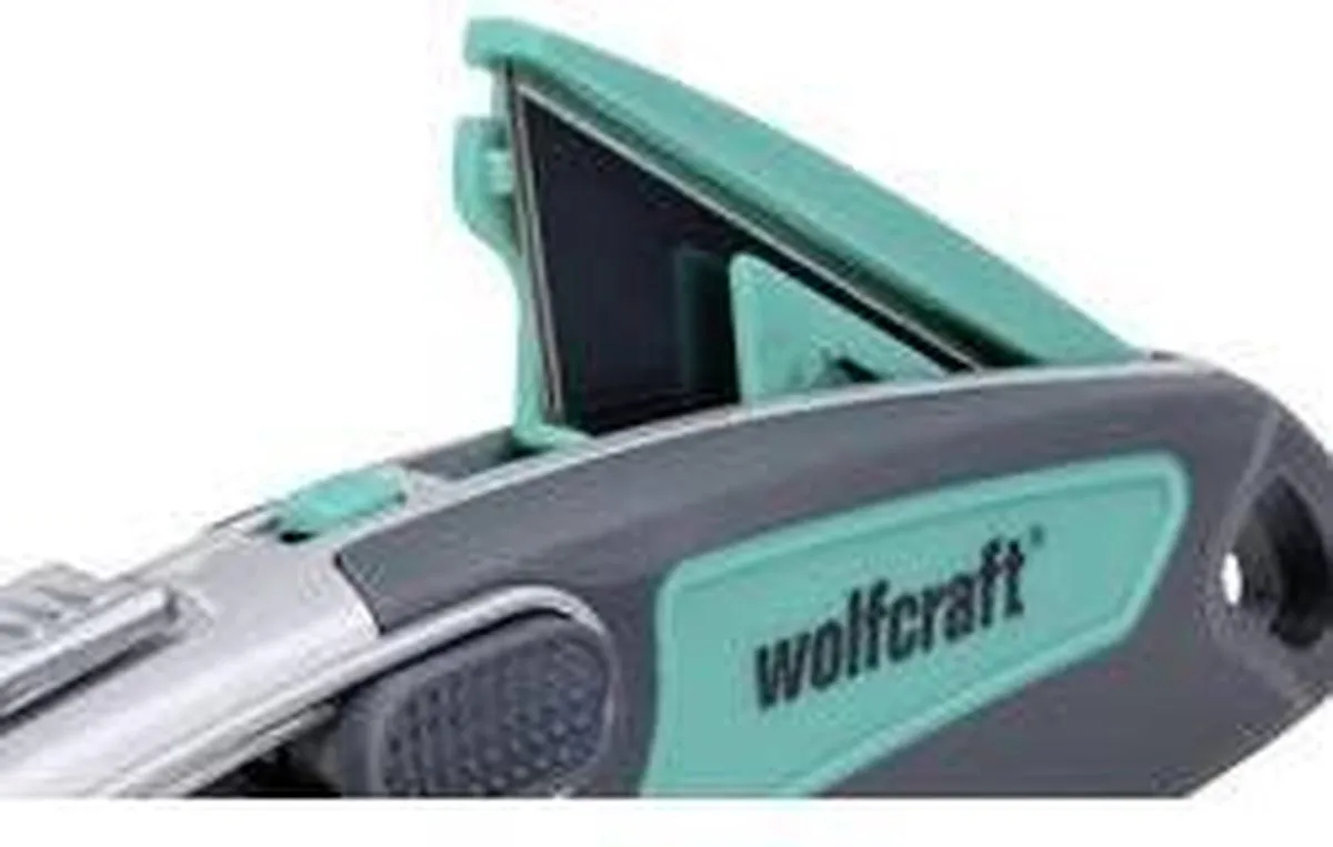 Wolfcraft Veiligheidsmes 2-in-1 4106000 - 3 Reserves
