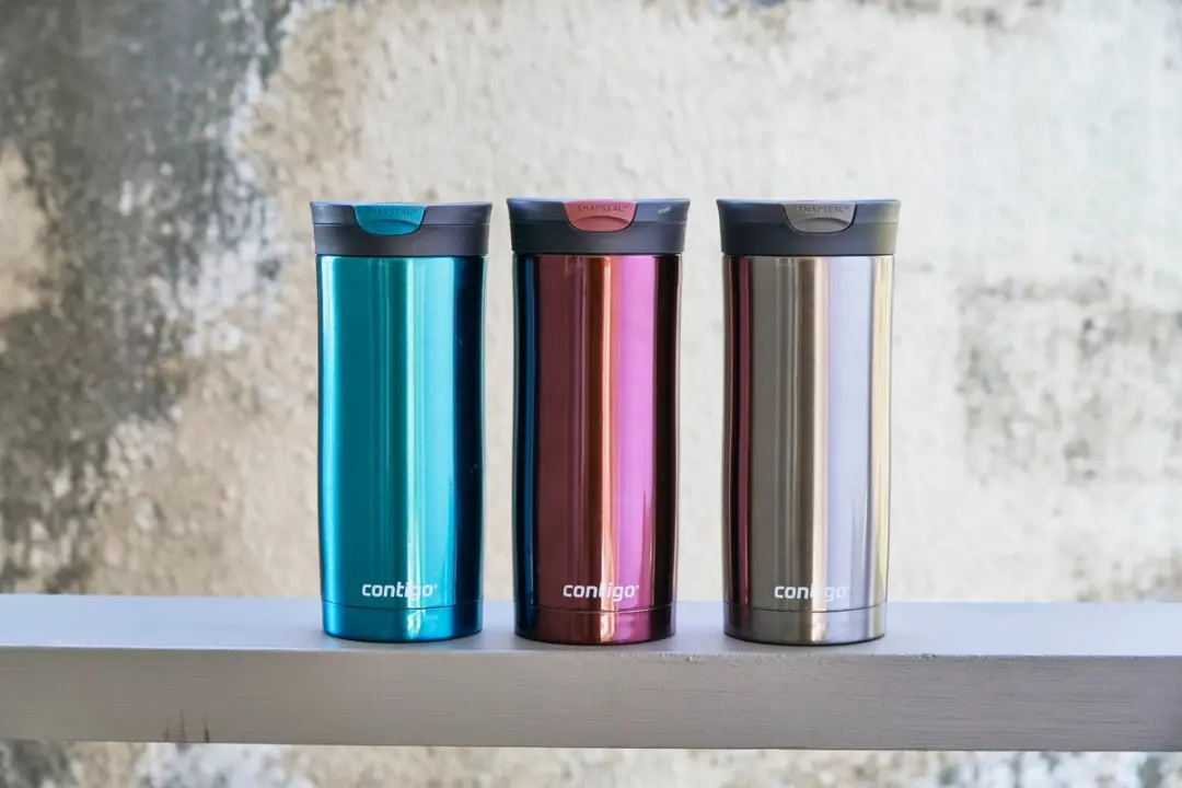 Contigo Huron Snapseal Thermosbeker 470ml - Gunmetal - afbeelding 6 van 6