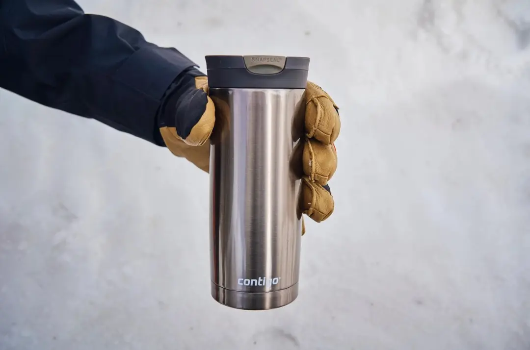 Contigo Huron Snapseal Thermosbeker 470ml - Gunmetal - afbeelding 5 van 6
