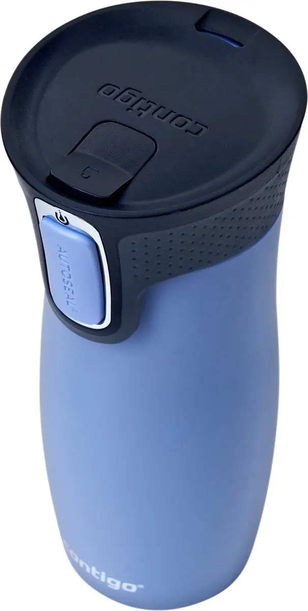Contigo West Loop Autoseal Thermosbeker - 470ml - Blauw - afbeelding 2 van 6