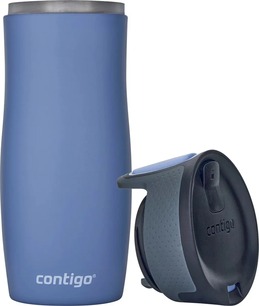 Contigo West Loop Autoseal Thermosbeker - 470ml - Blauw - afbeelding 4 van 6