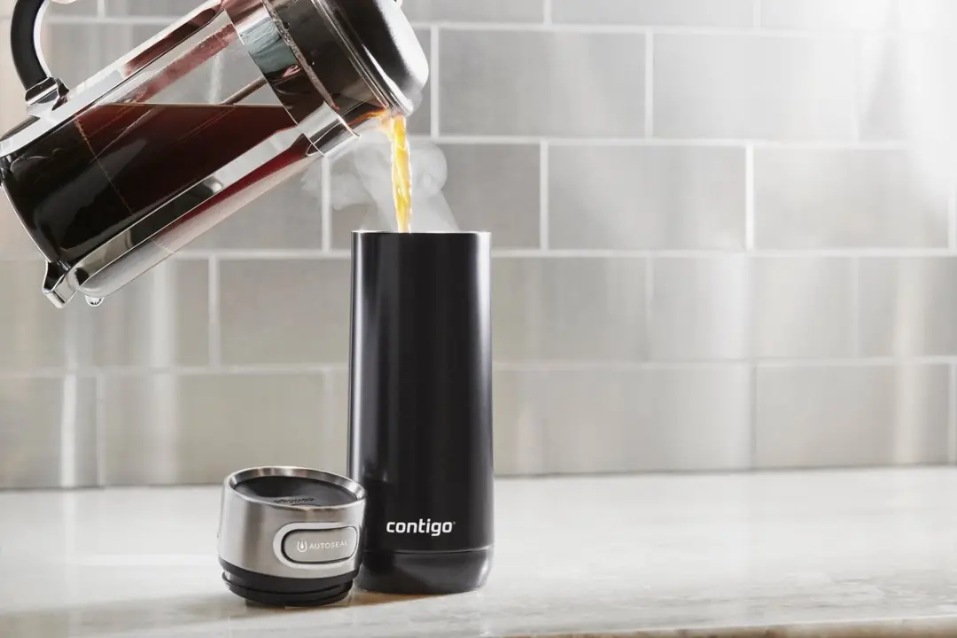 Contigo Luxe Autoseal Thermosbeker 360ml - Zoethout - afbeelding 5 van 6