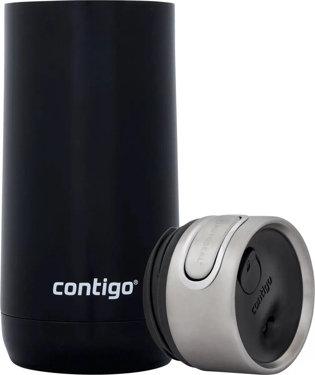 Contigo Luxe Autoseal Thermosbeker 360ml - Zoethout - afbeelding 2 van 6
