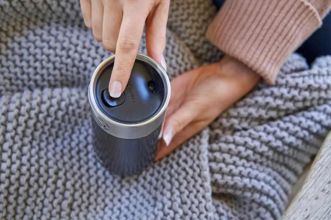 Contigo Luxe Autoseal Thermosbeker 360ml - Zoethout - afbeelding 6 van 6