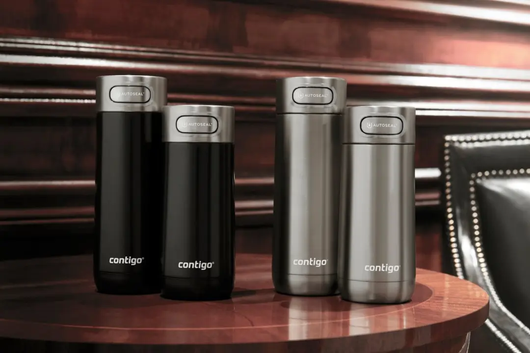 Contigo Luxe Autoseal Thermosbeker 360ml - Zoethout - afbeelding 4 van 6