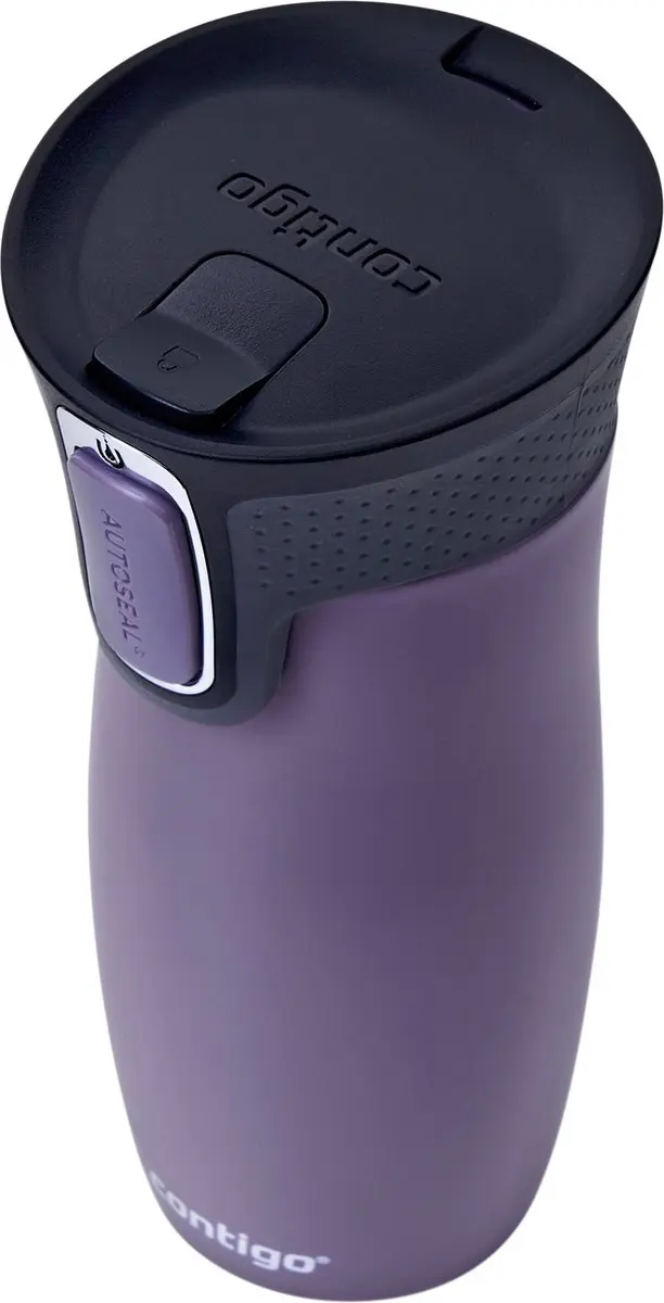 Contigo West Loop Autoseal Thermosbeker 470ml - Paars - afbeelding 6 van 6