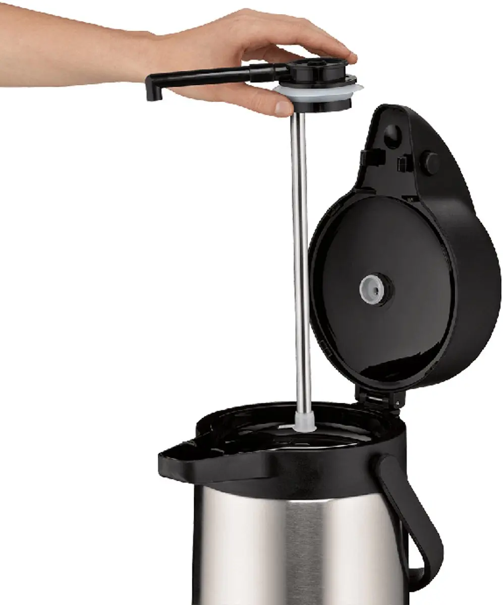 Alfi TopTherm Pompkan Thermosfles 2.5 l - RVS - afbeelding 4 van 6