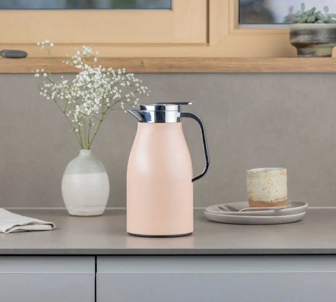 Alfi Skyline Schenkkan 1L - Pastel Rose Mat - afbeelding 5 van 6