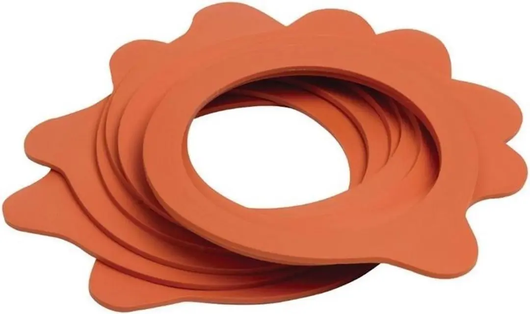 10x Rubberen afdichtring / ring voor Weckpotje
